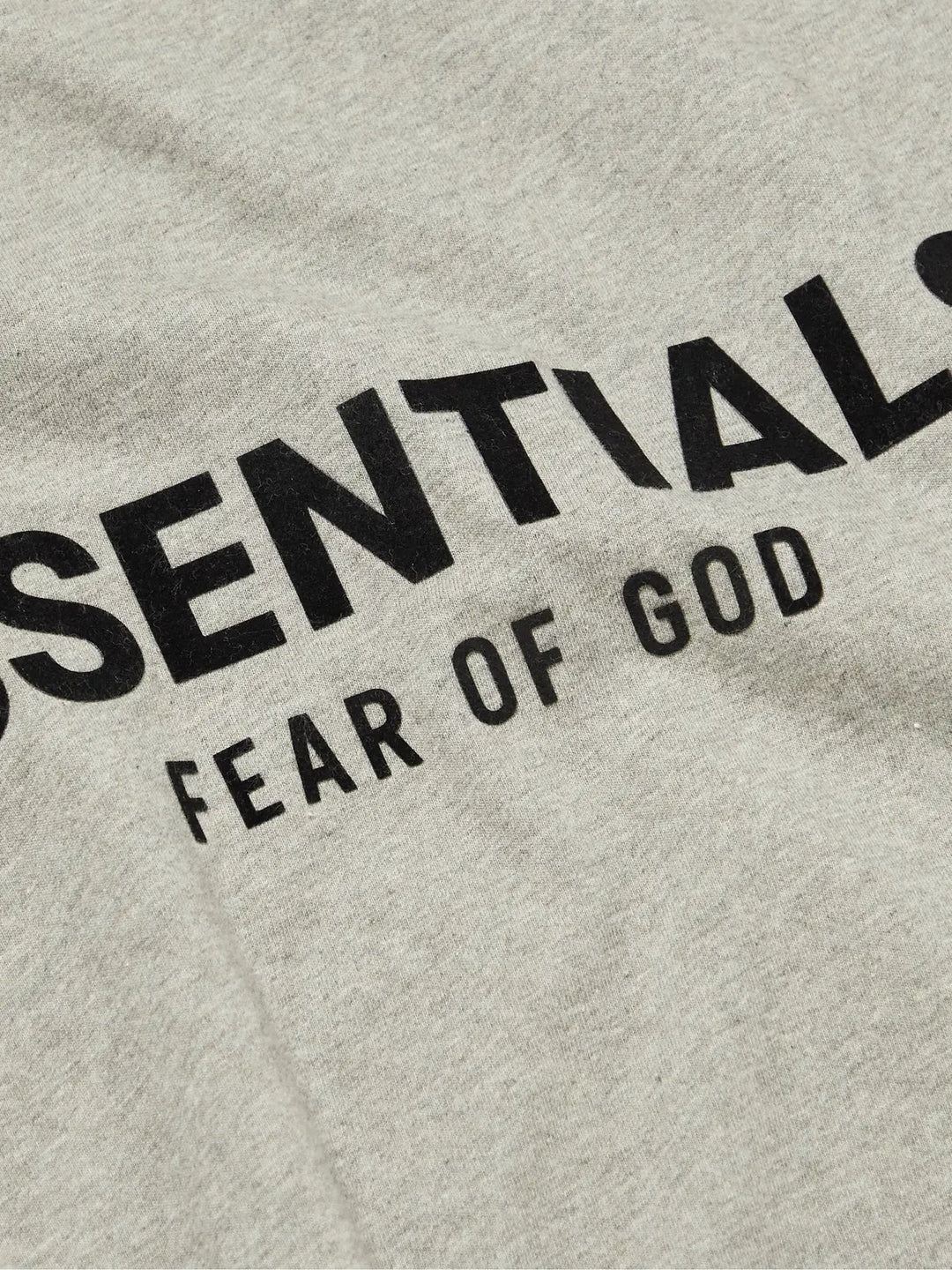Fear Of God Essentials T-Shirt Dark Heather Oatmeal
