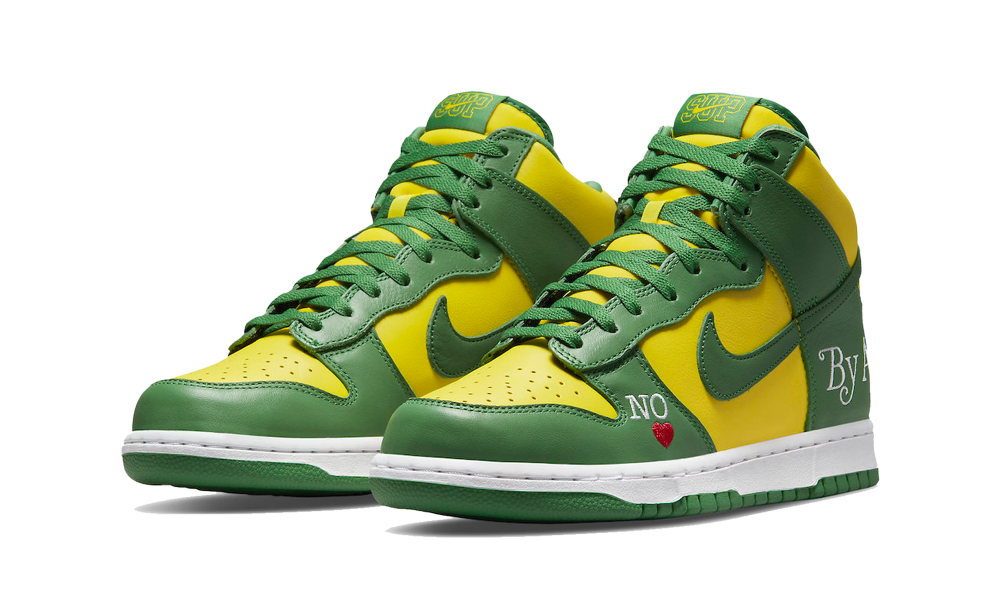 Supreme X Nike SB Dunk High By Any Means Necessary Brazil