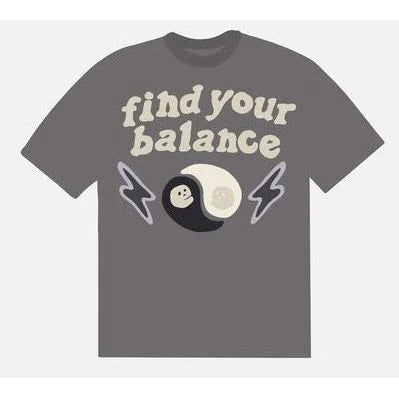 Broken Planet Market Find Your Balance T shirt Grey