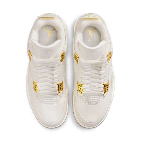 Jordan 4 Metallic Gold Sail (W)