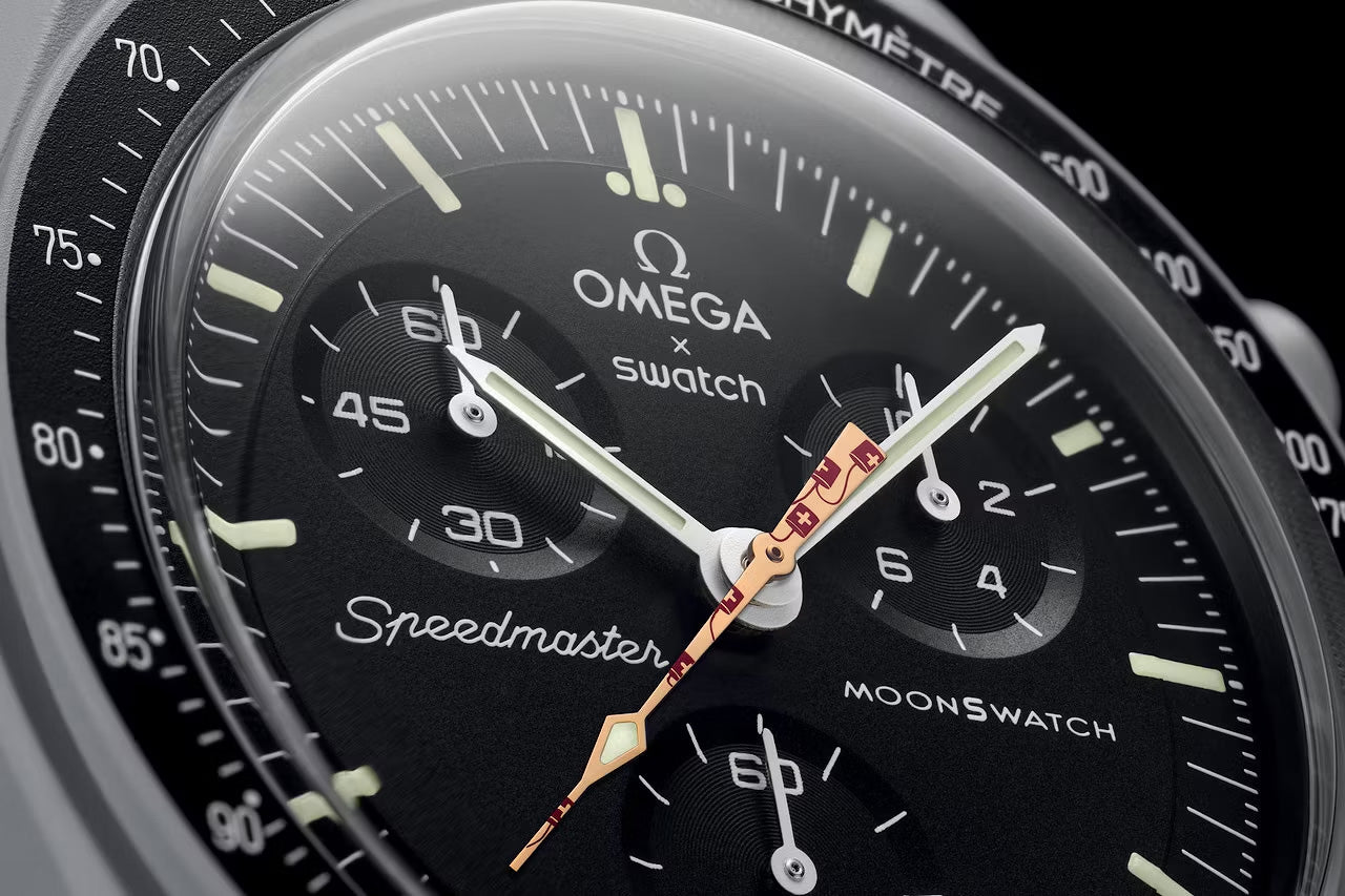 Swatch X Omega Bioceramic Moonswatch Mission To Moonshine Swiss Lantern