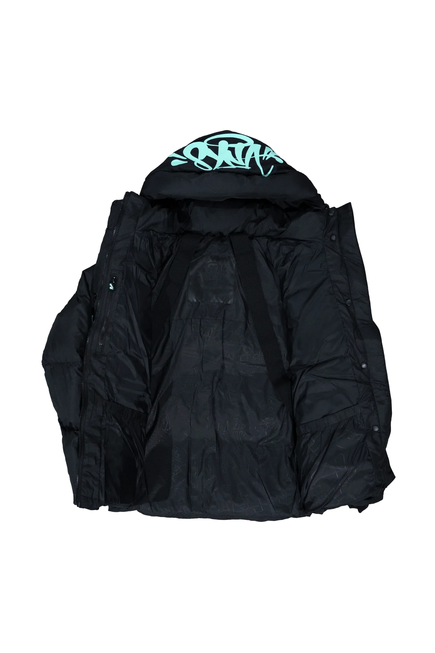 Syna World Puffer Jacket - Teal/Black