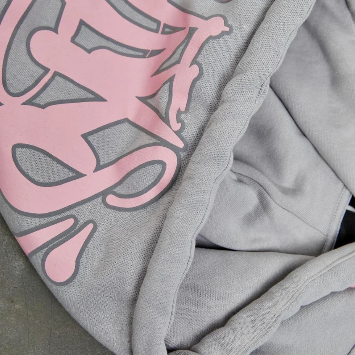 Synaworld Hooded Tracksuit - Grey/Pink