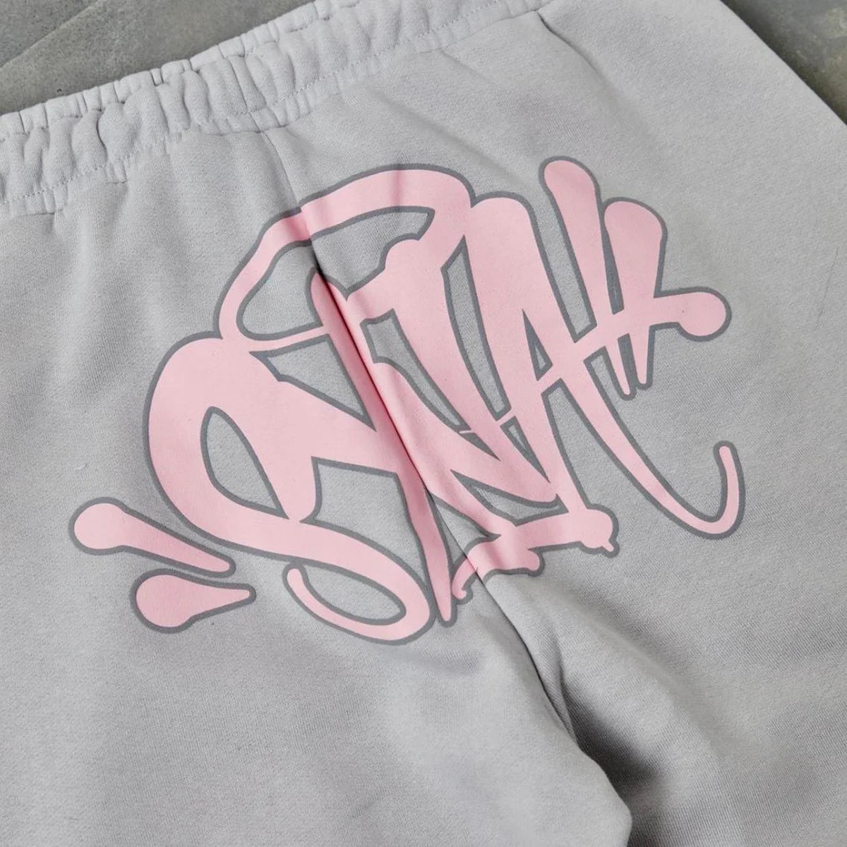 Synaworld Hooded Tracksuit - Grey/Pink