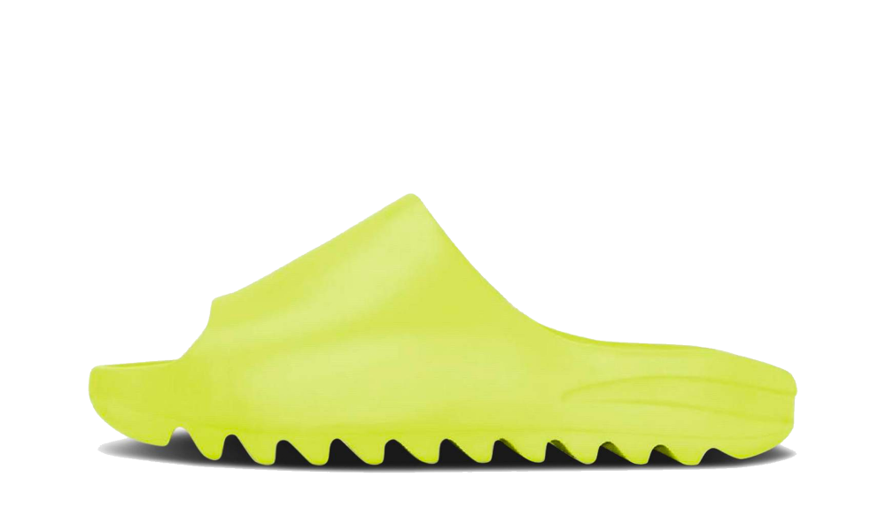 Yeezy slide Green Glow - GO UP A FULL SIZE!