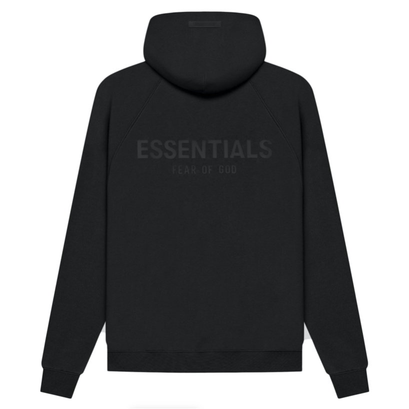 FOG Essentials Black Pullover Hoodie (SS21)