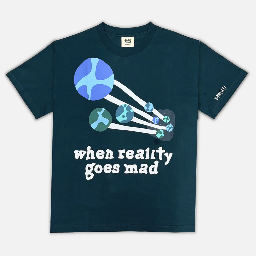 Broken Planet Market 'When Reality Goes Mad' T shirt