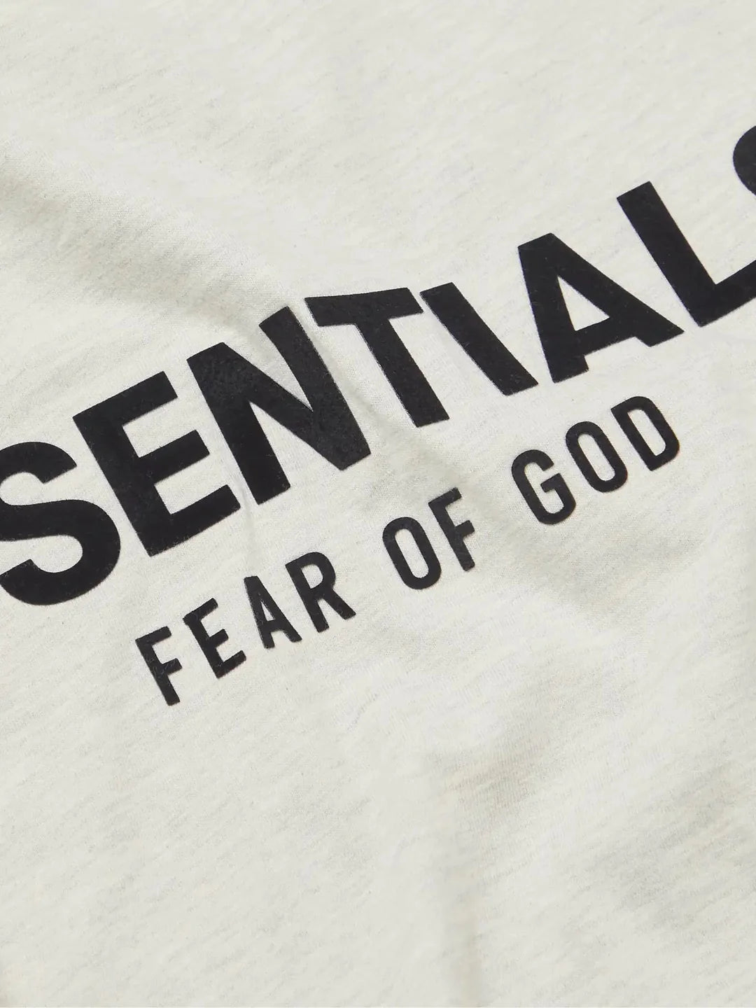 Fear Of God Essentials T-Shirt Light Heather Oatmeal