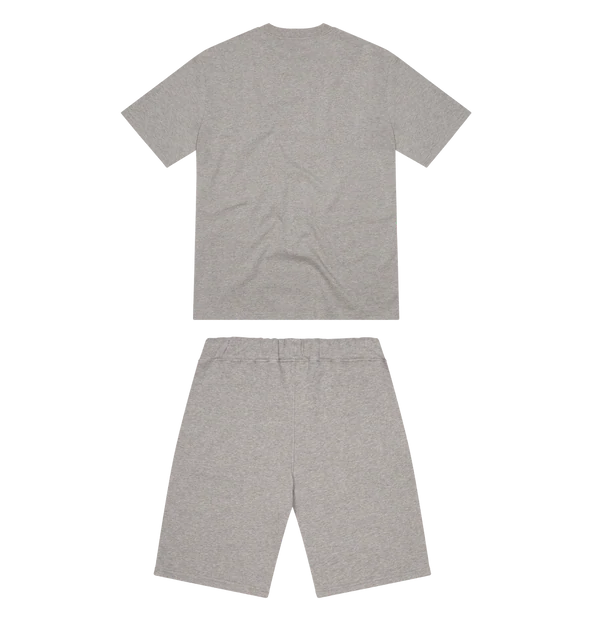 Trapstar Chenille Decoded Short Set - Grey Ice Flavours 2.0