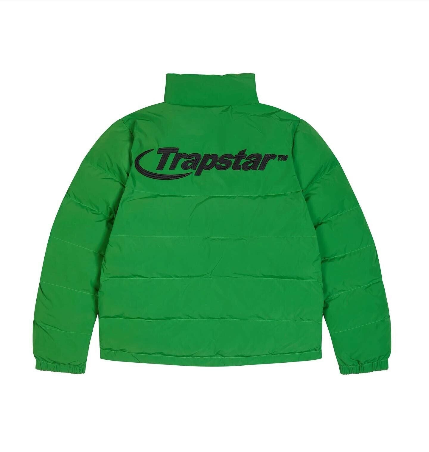 Trapstar Hyperdrive Puffer Jacket Green and Black