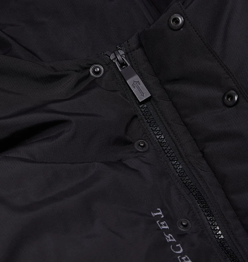 Trapstar Women's Decoded Hooded Puffer Jacket 2022 - Black