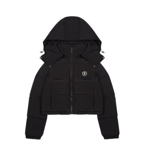 Trapstar Irongate Puffer Jacket Women's - Black (Detachable Hood)